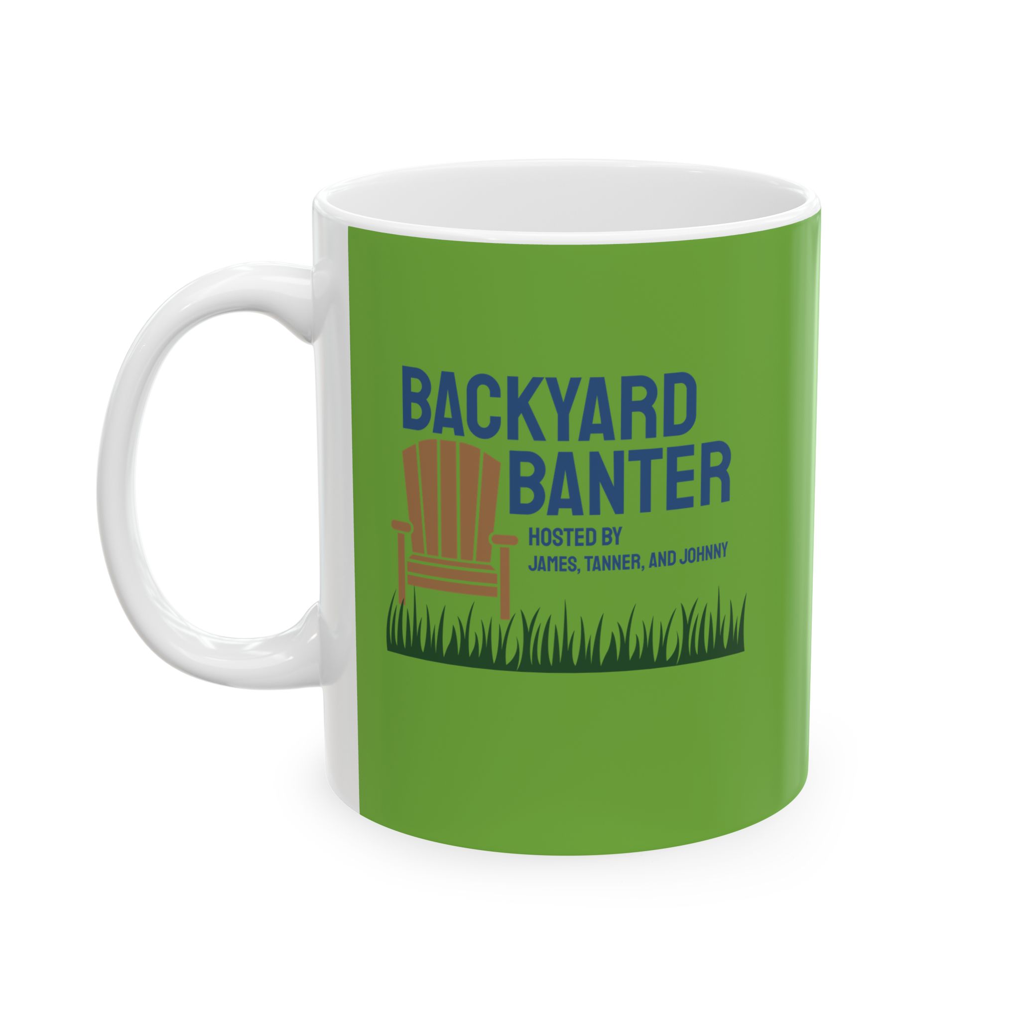 Featured image for “Backyard Banter Ceramic Mug, (11oz, 15oz)”