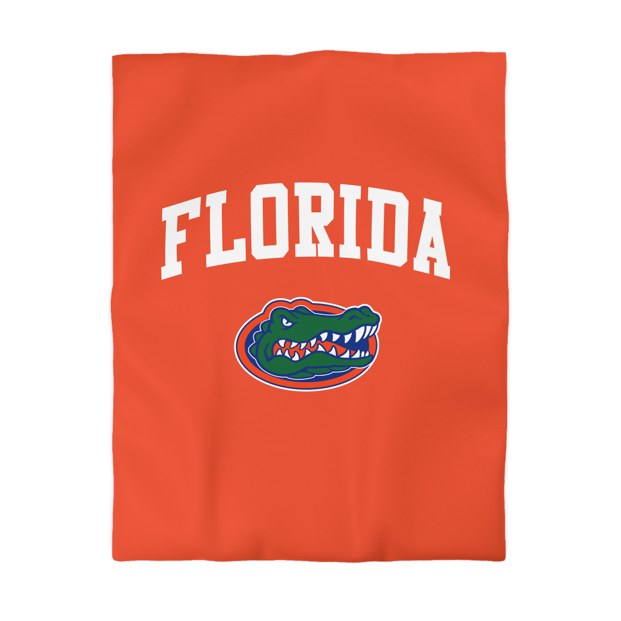 Featured image for “Orange Gator Microfiber Duvet Cover”