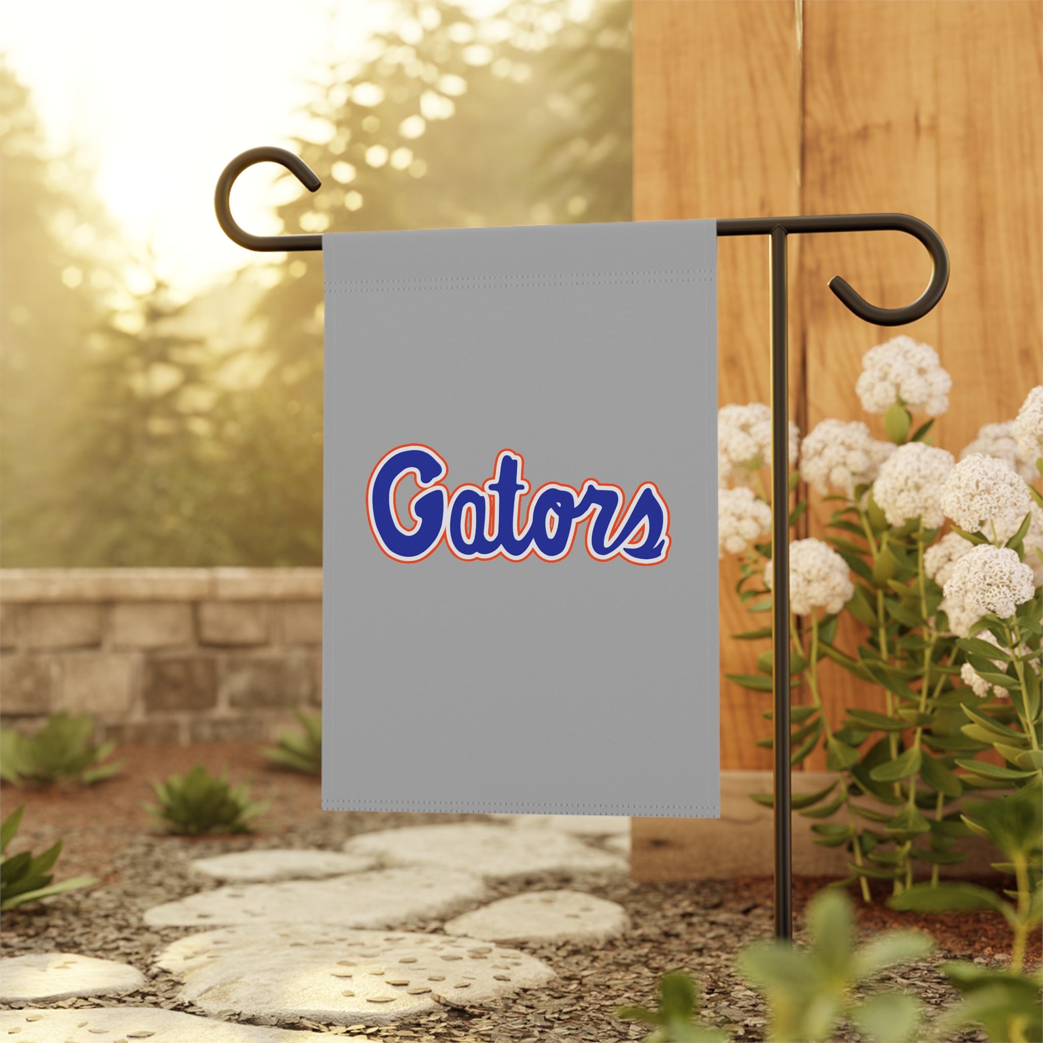 Featured image for “Grey Florida Gator Yard Sign”