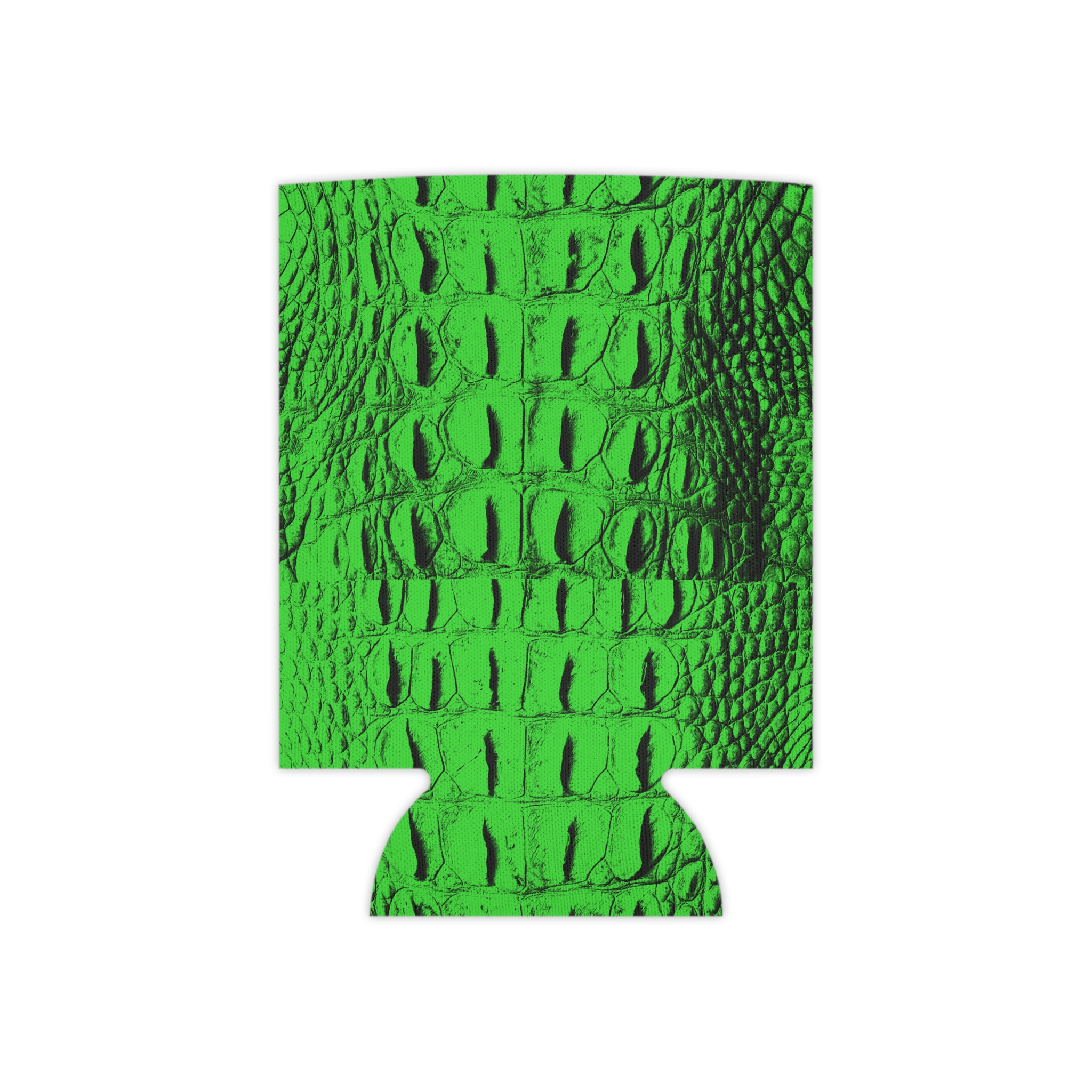 Featured image for “Green Gator Skin Can koozies Cooler”