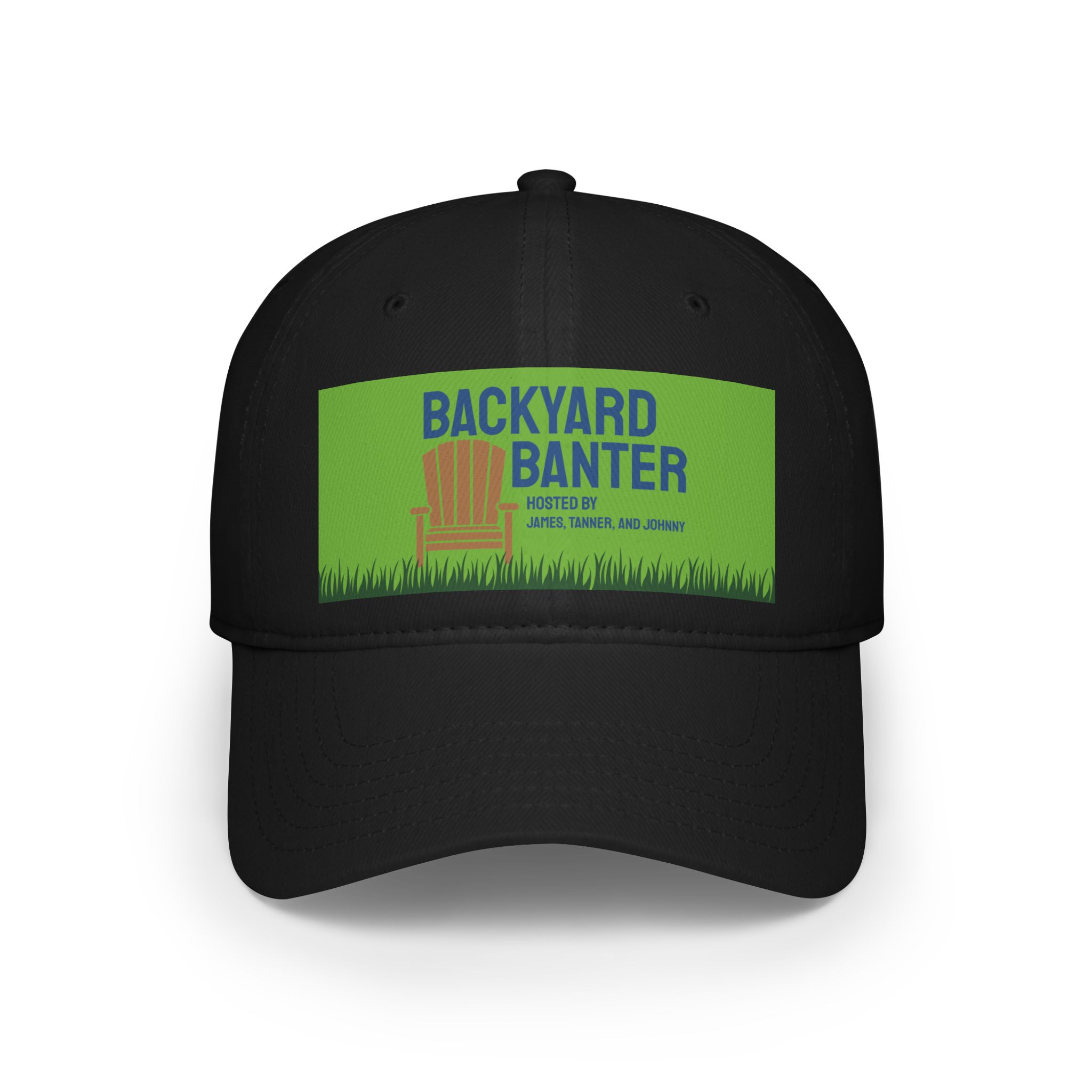 Featured image for “Backyard Banter Low Profile Baseball Cap”