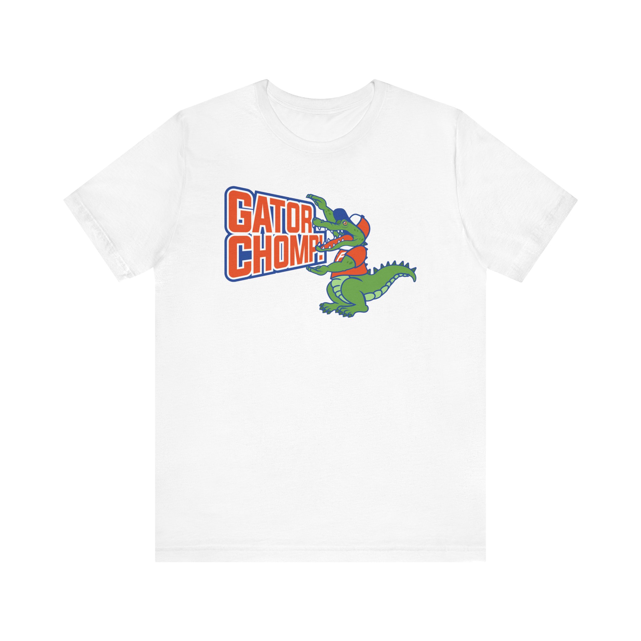 Featured image for “Gator Chomp Unisex Jersey Short Sleeve Tee”