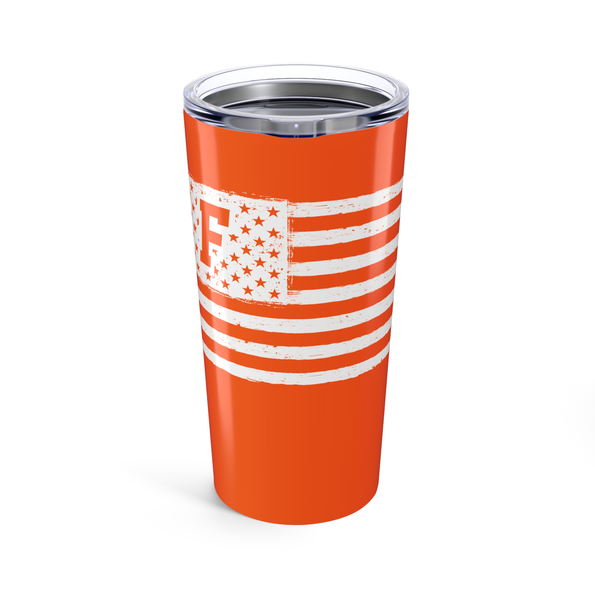 Featured image for “Orange Florida Flag Tumbler 20oz”