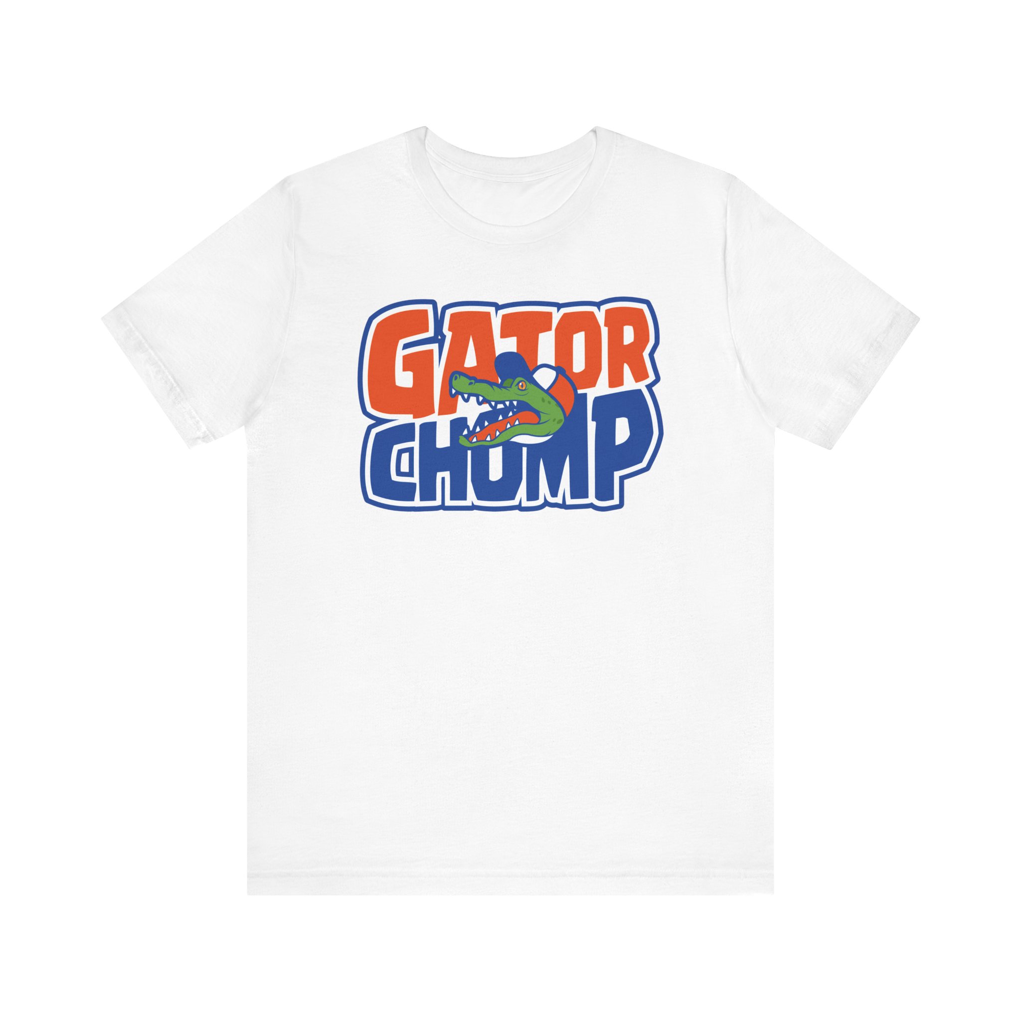 Featured image for “Gator Chomp Unisex Jersey Short Sleeve Tee”