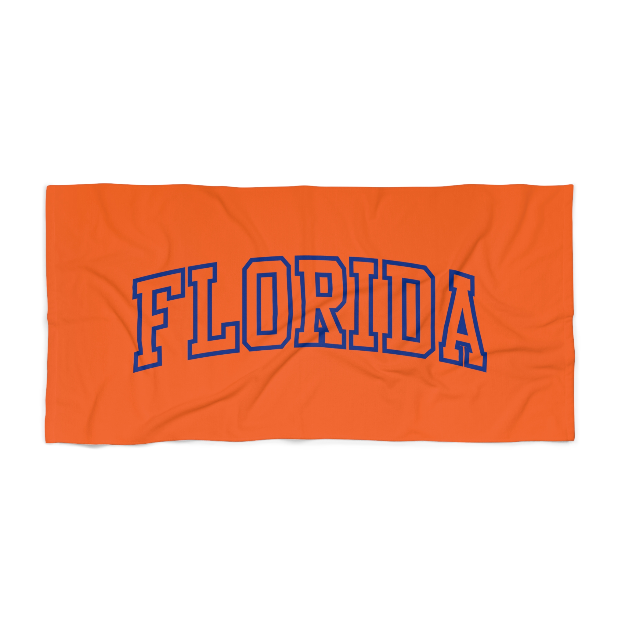 Featured image for “Orange Florida Beach Towel”