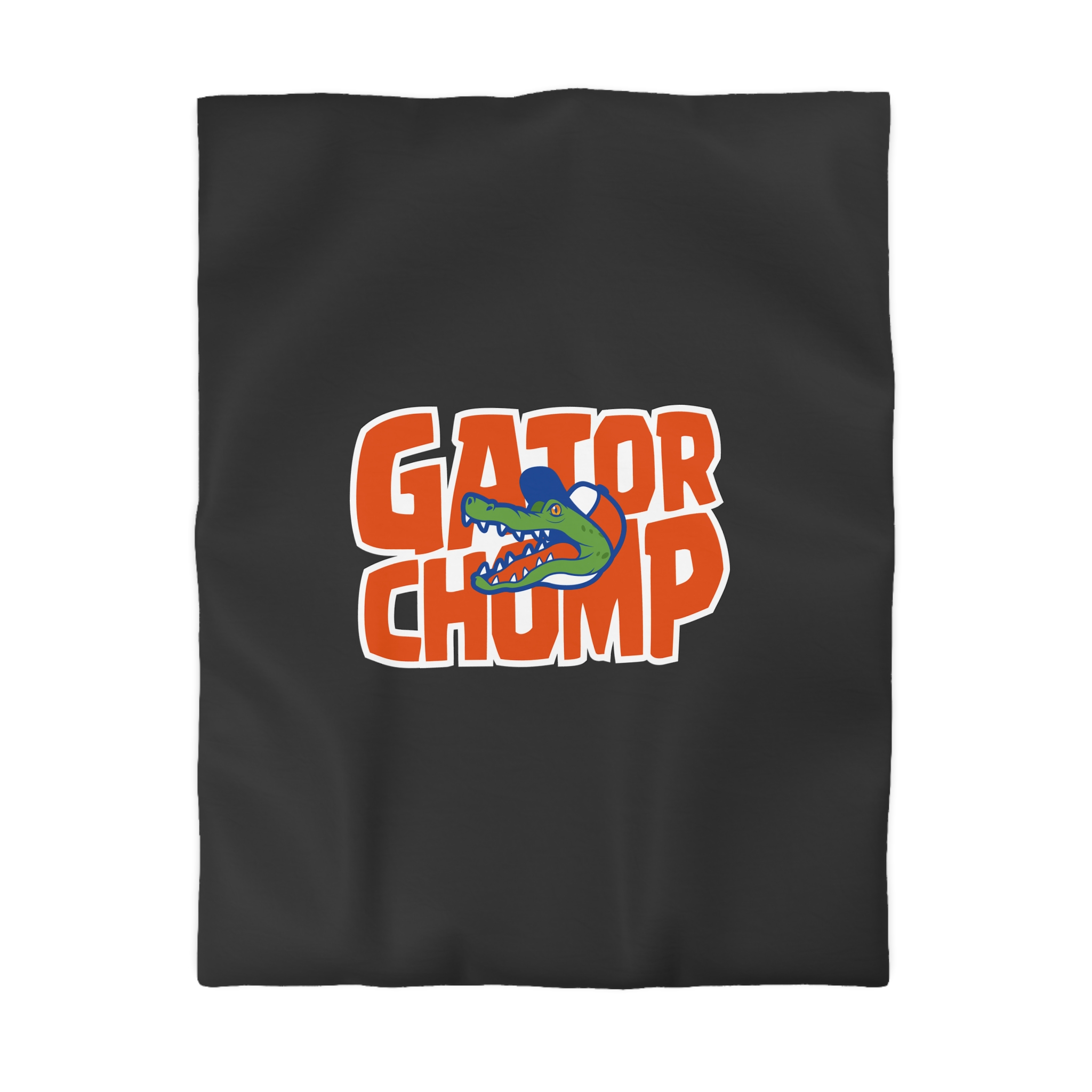 Featured image for “Black Gator Chomp Microfiber Duvet Cover”