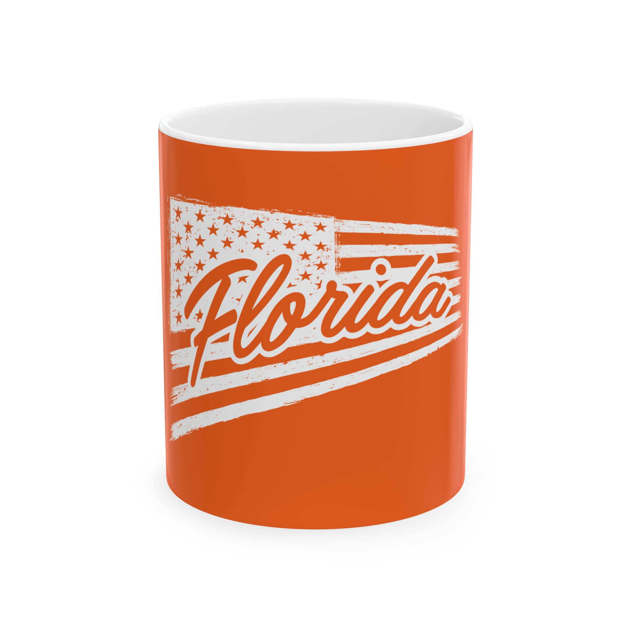 Featured image for “Orange Florida Flag Ceramic Mug 11oz”