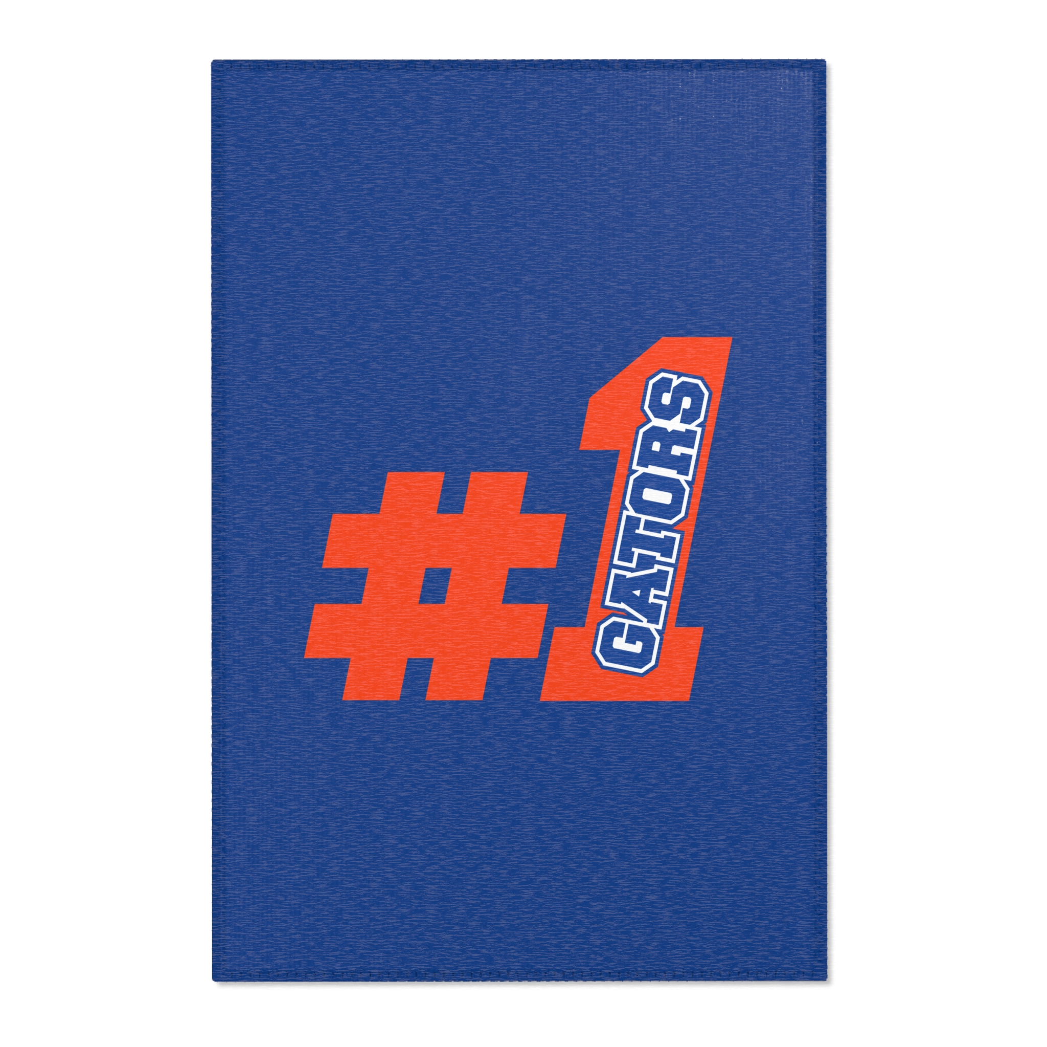 Featured image for “Blue Florida Gators  #1 Area Rugs”