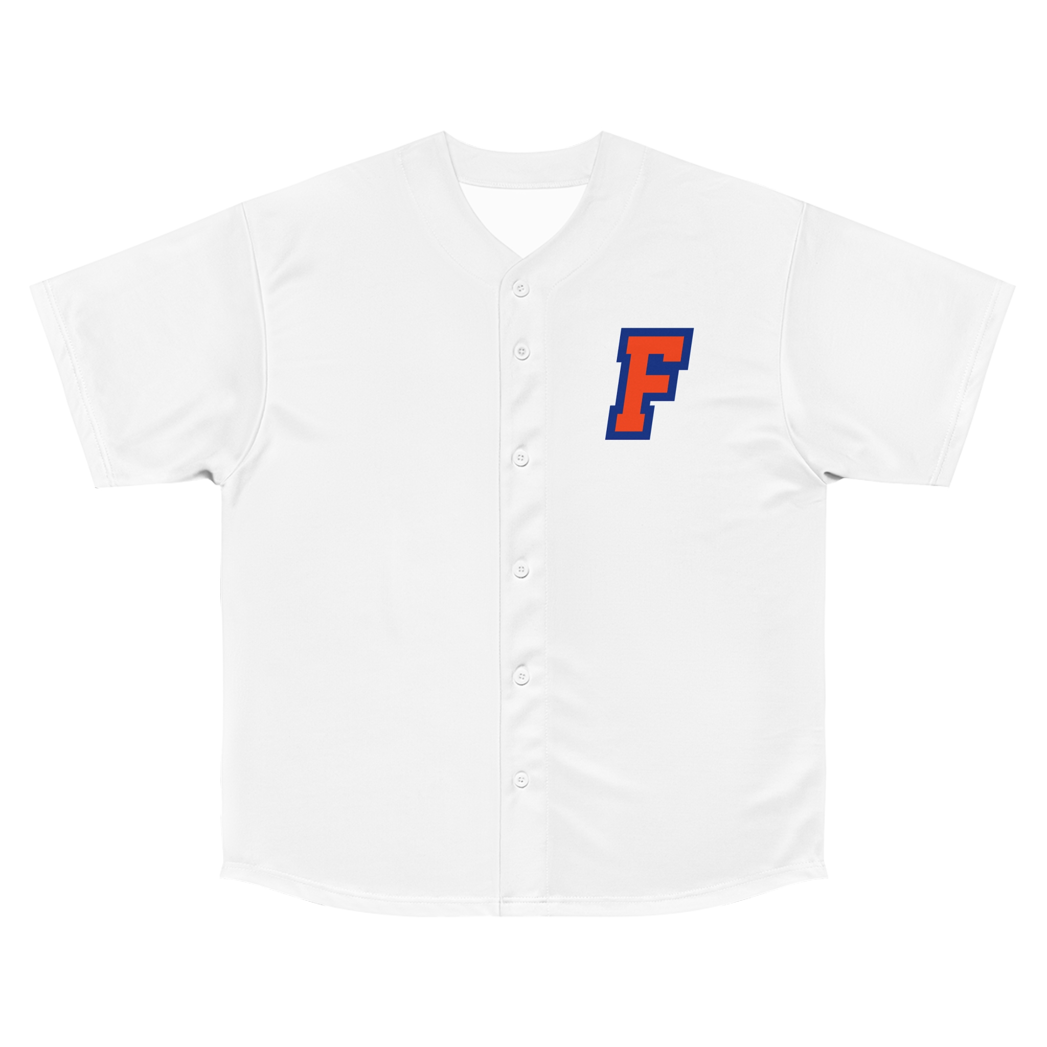 Featured image for “White Florida Men's Baseball Jersey (AOP)”