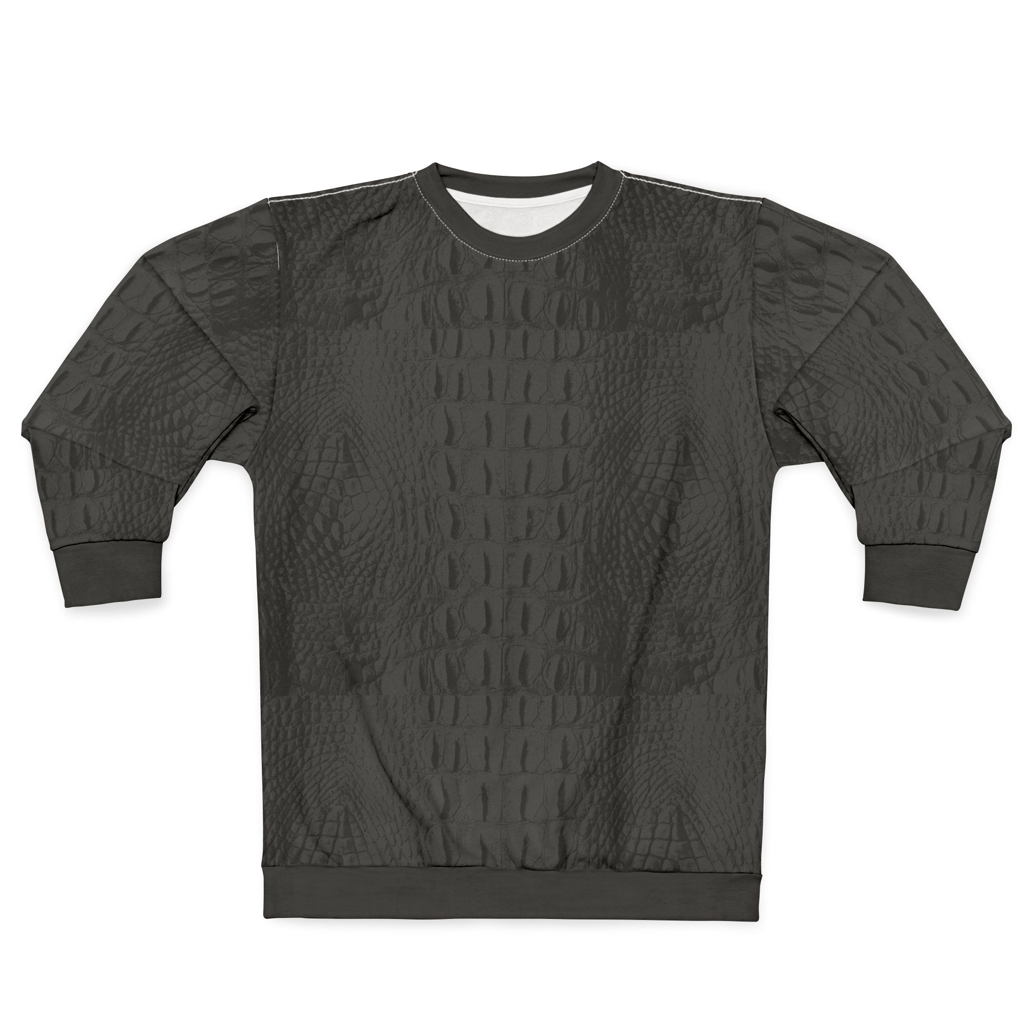 Featured image for “Black Gator Skin Unisex Sweatshirt”