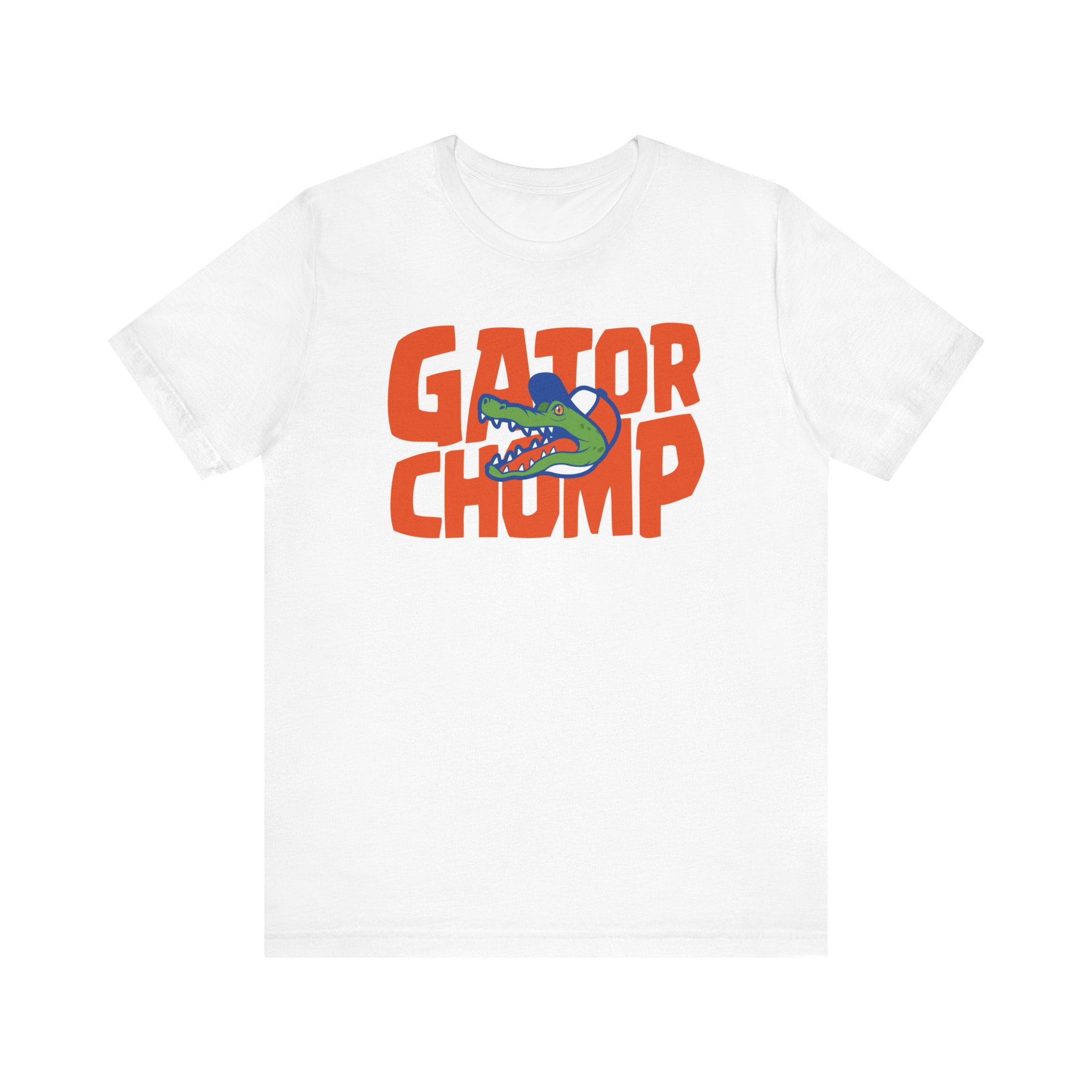 Featured image for “Gator Chomp Unisex Jersey Short Sleeve Tee”