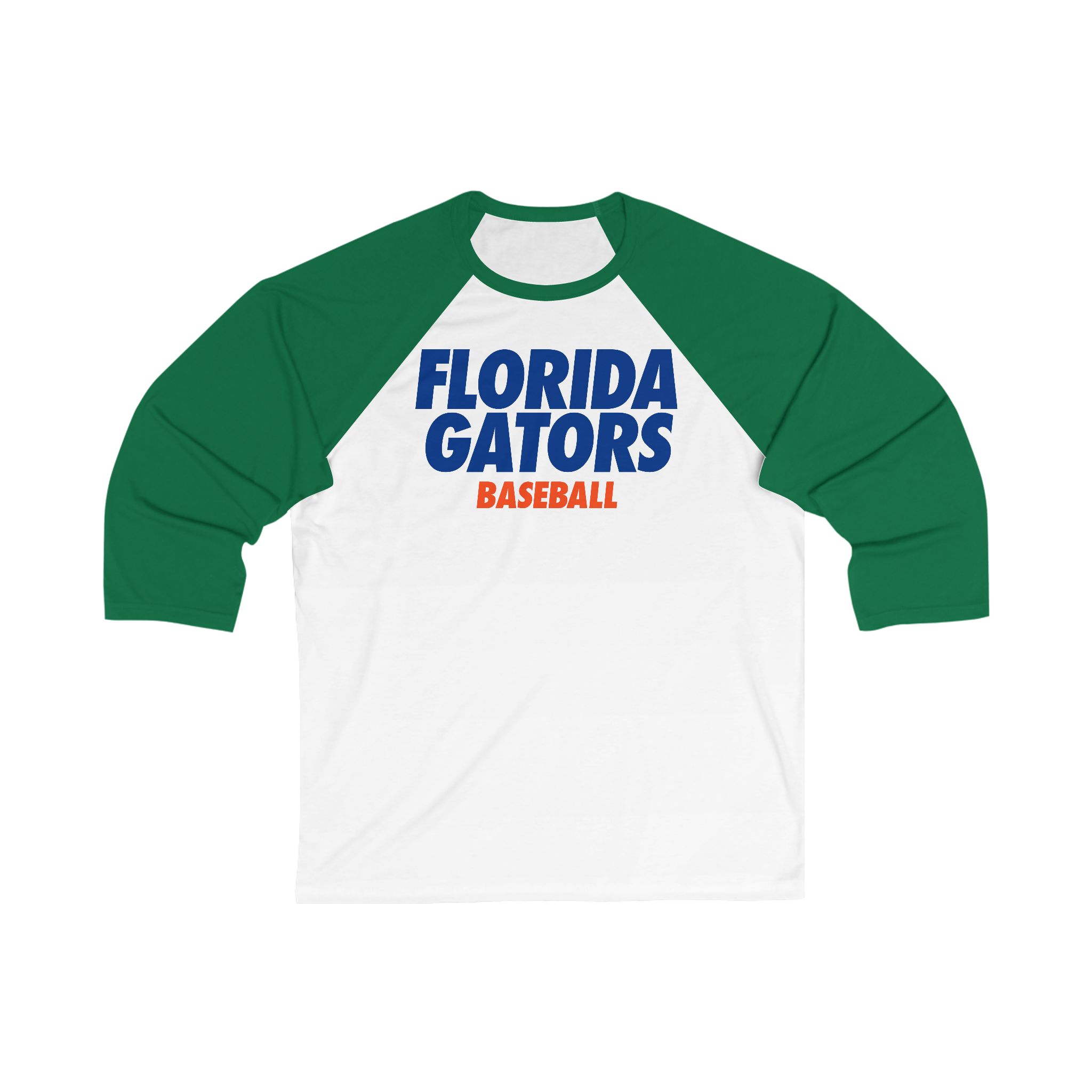 Featured image for “Gator Unisex 34 Sleeve Baseball Tee”