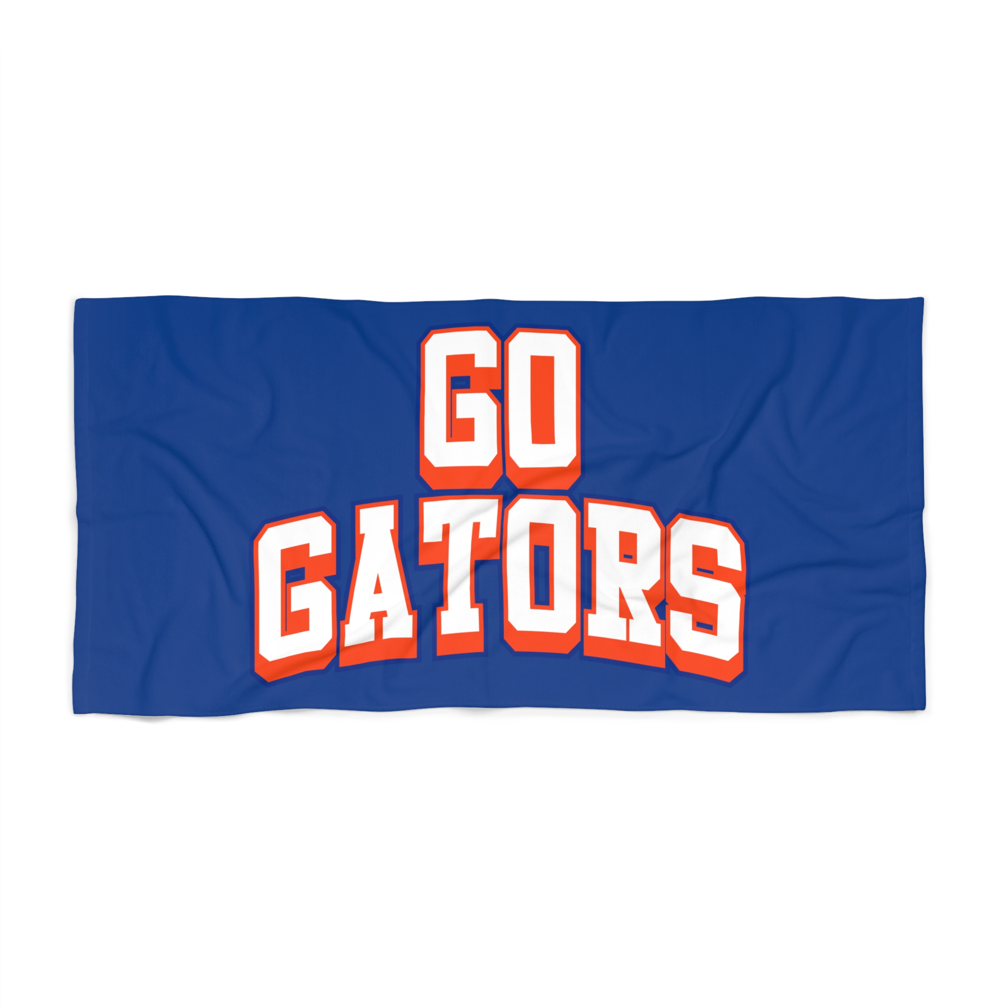 Featured image for “Blue Go Gators Beach Towel”