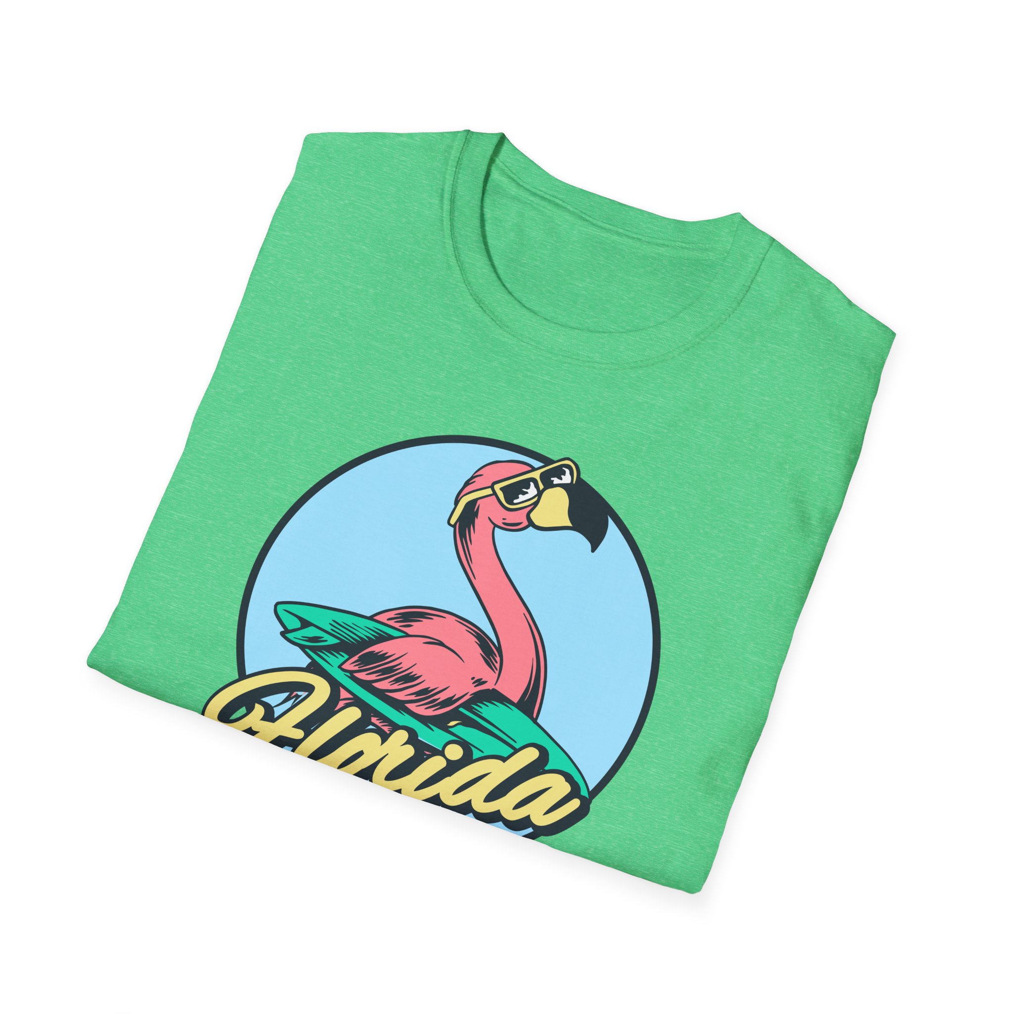 Flamingo Casual Cotton Tee - Image 40