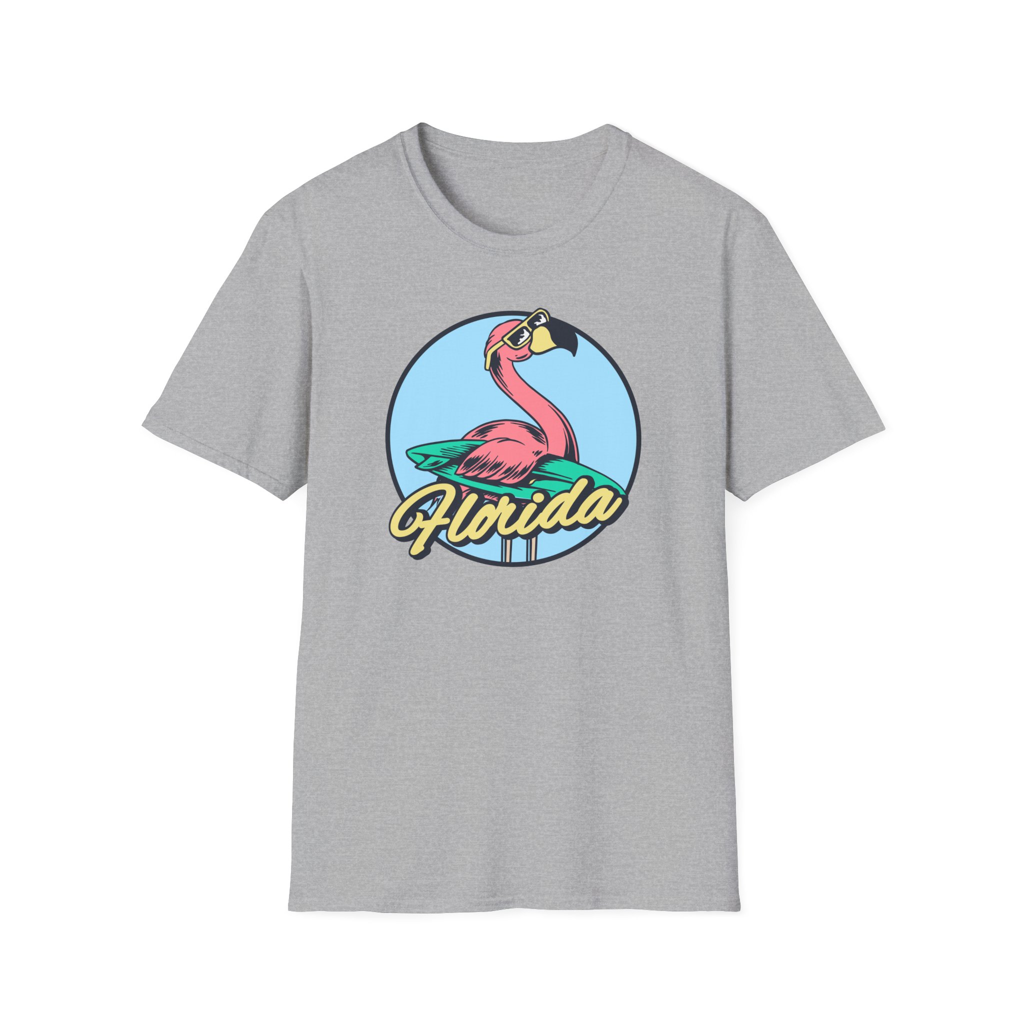 Flamingo Casual Cotton Tee - Image 17