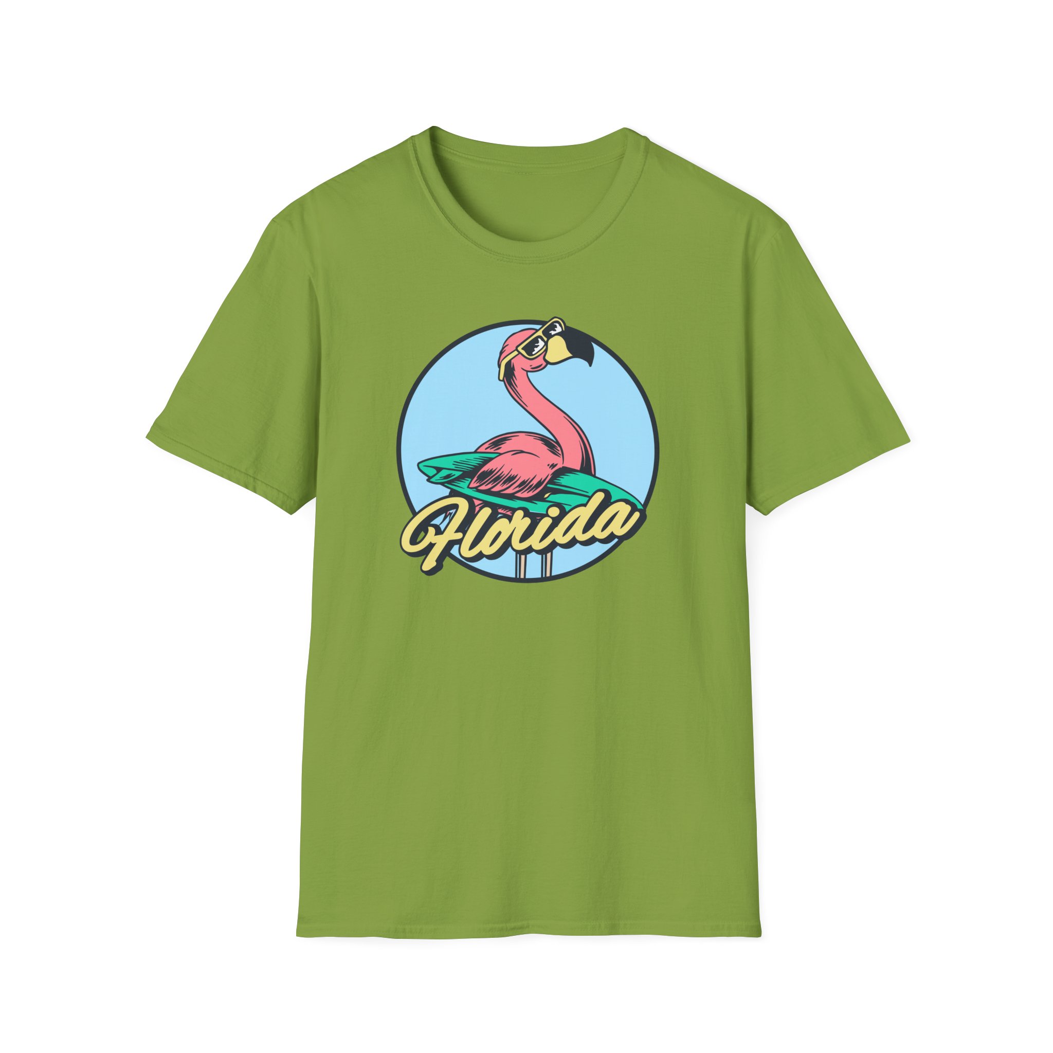Flamingo Casual Cotton Tee - Image 29
