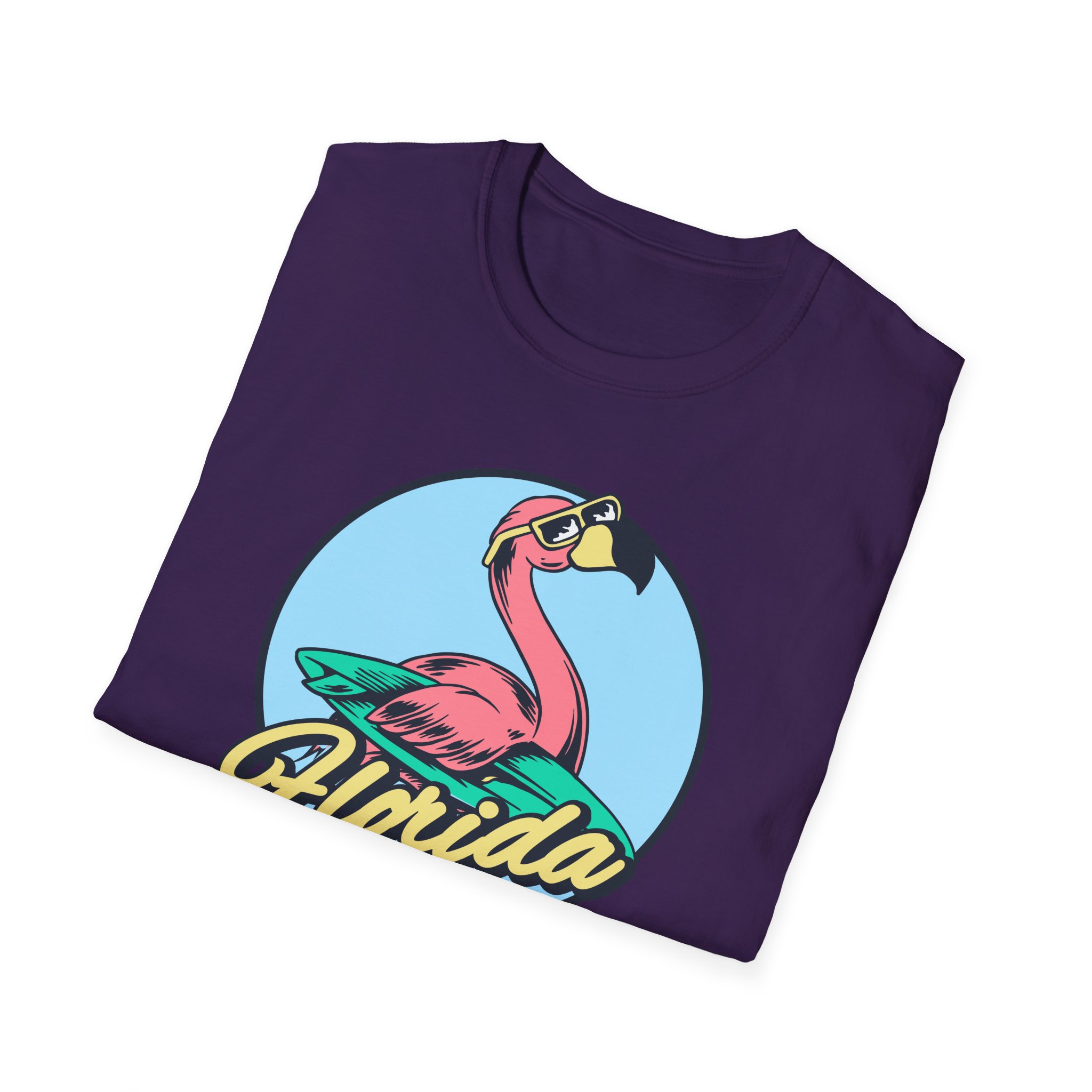 Flamingo Casual Cotton Tee - Image 48
