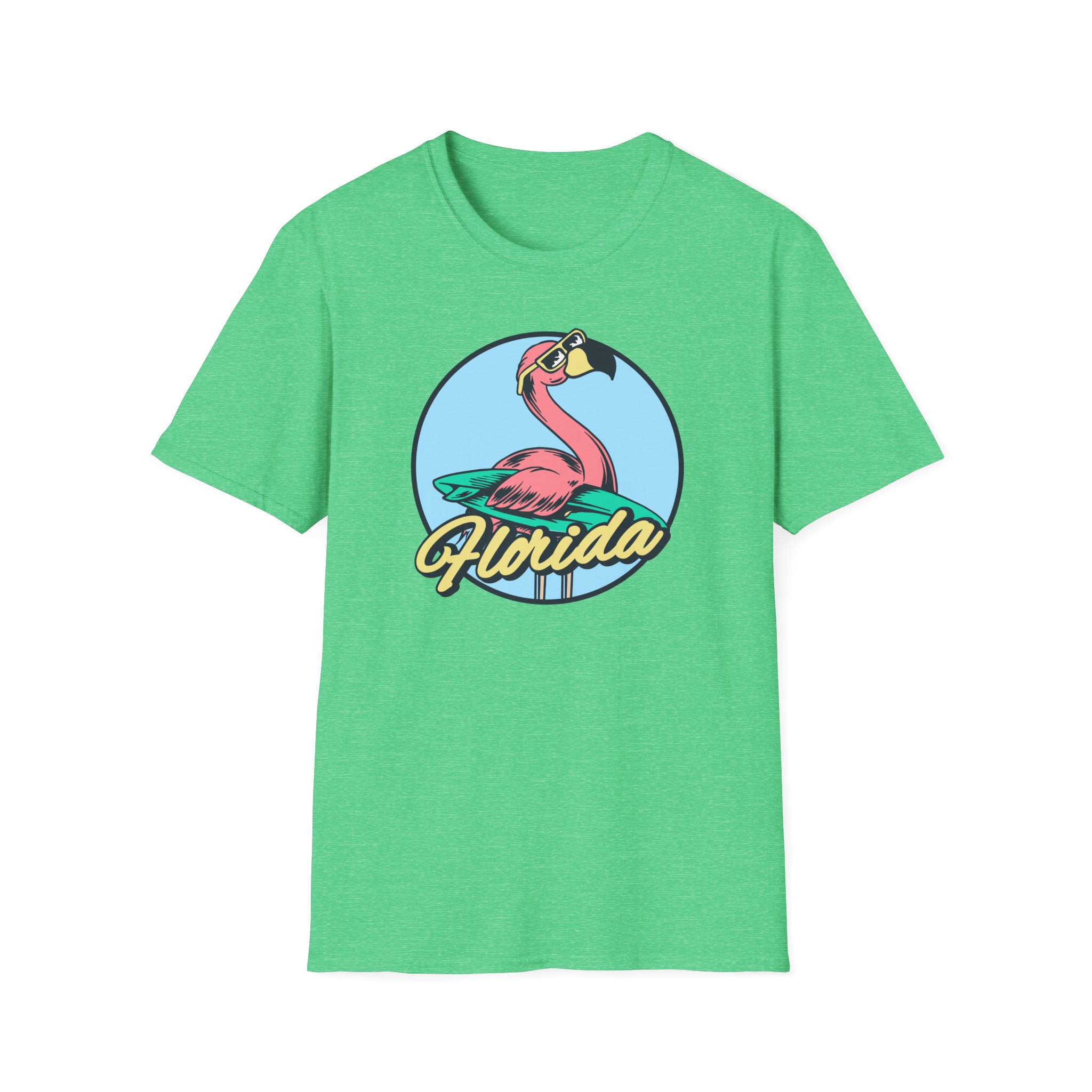 Flamingo Casual Cotton Tee - Image 37