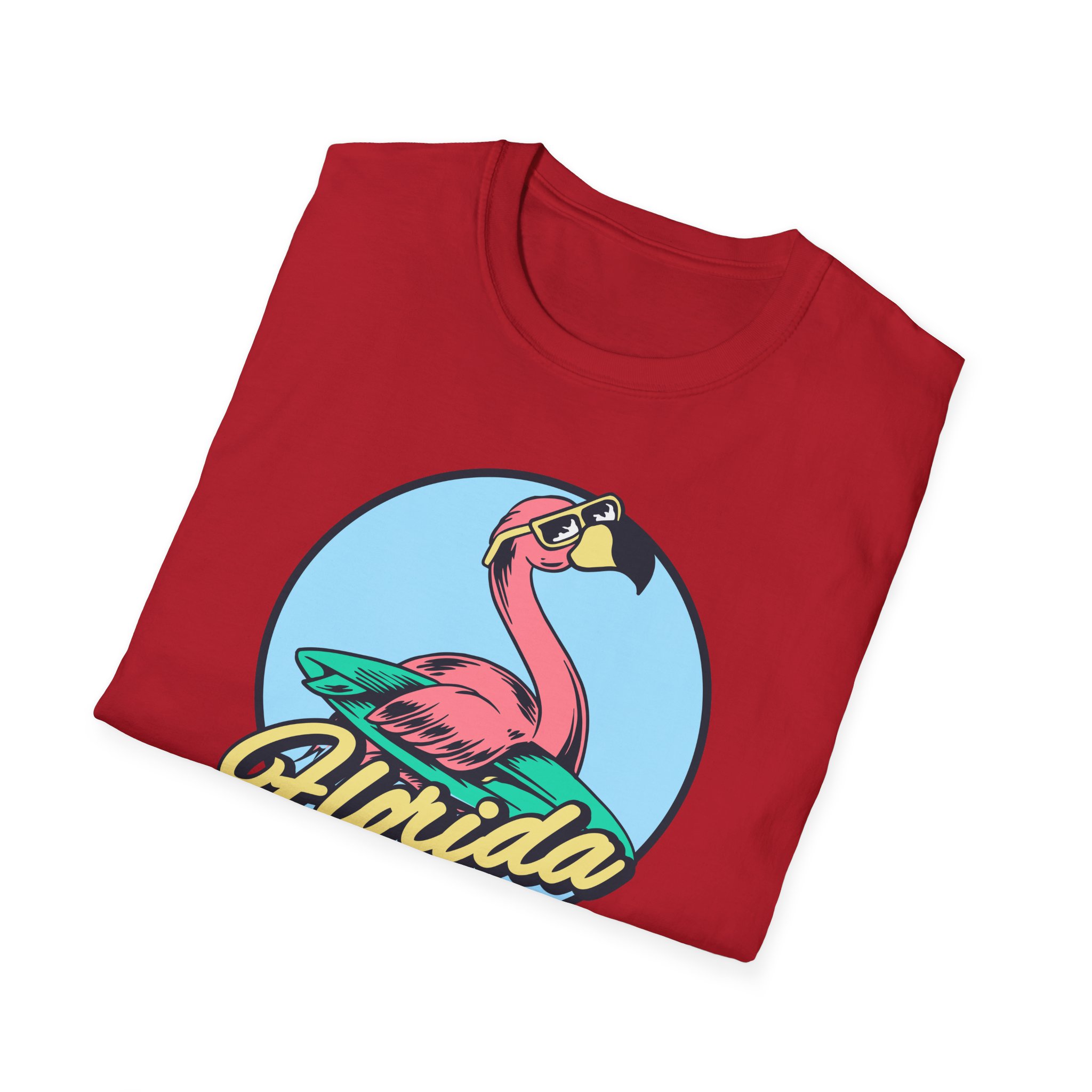 Flamingo Casual Cotton Tee - Image 52