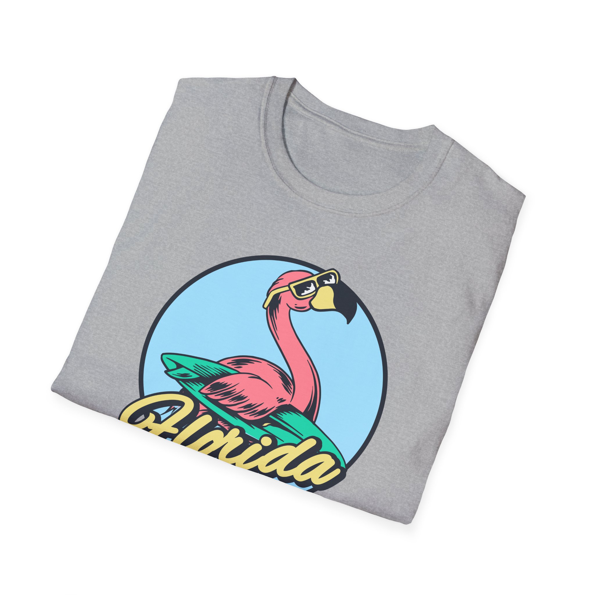 Flamingo Casual Cotton Tee - Image 20