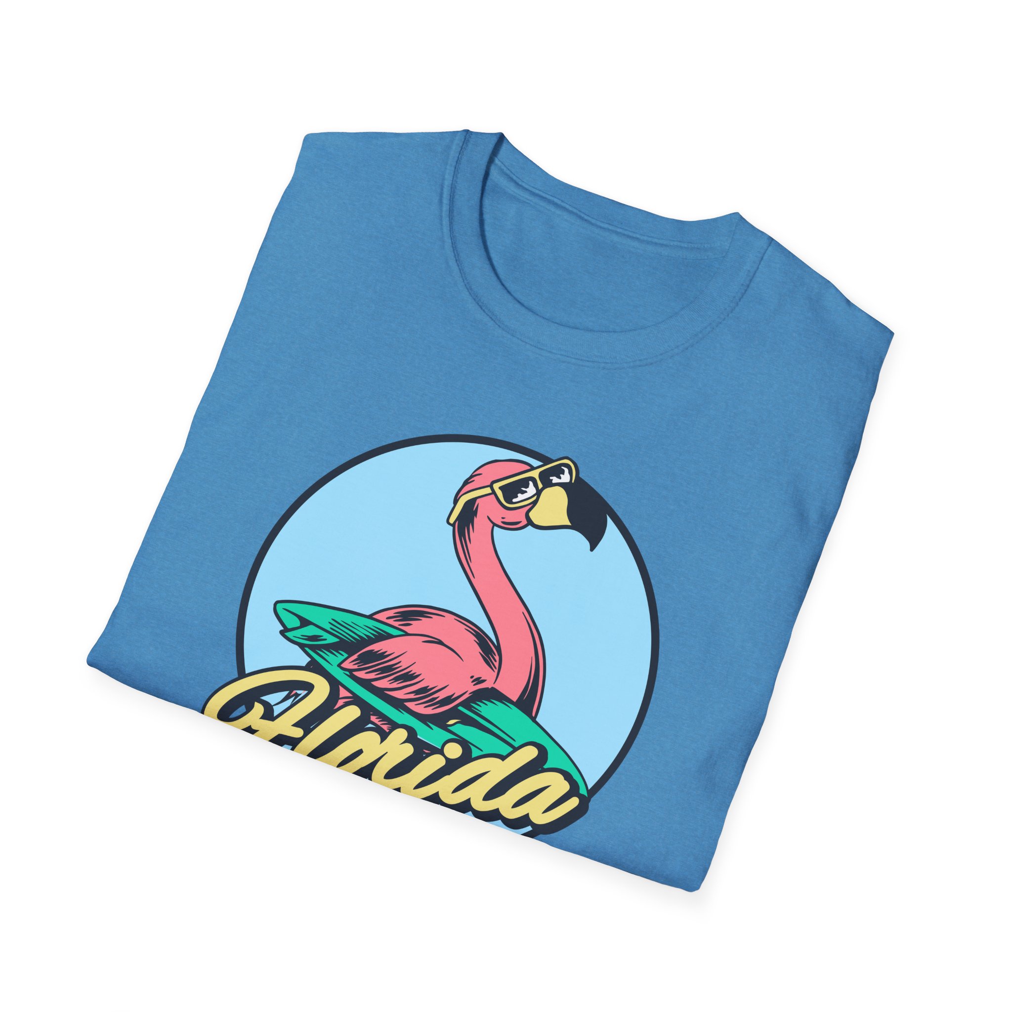 Flamingo Casual Cotton Tee - Image 4