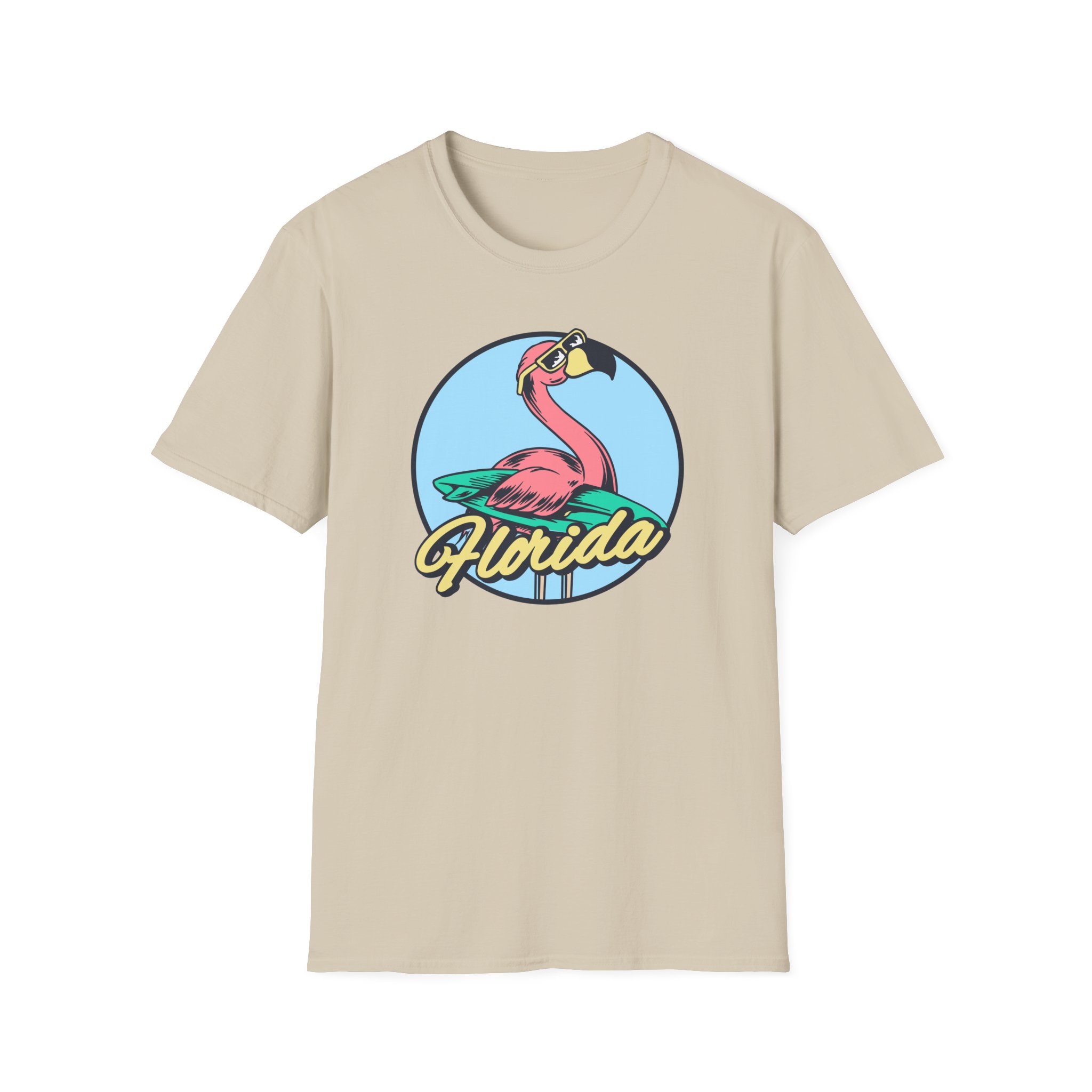 Flamingo Casual Cotton Tee - Image 13