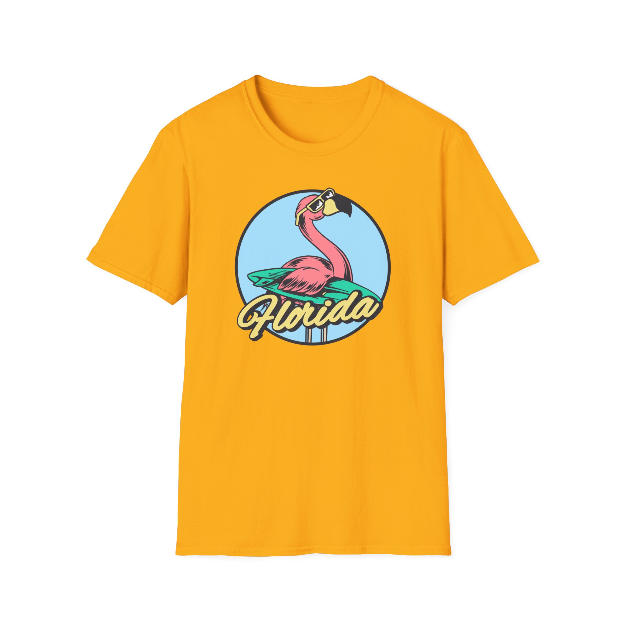 Flamingo Casual Cotton Tee - Image 21