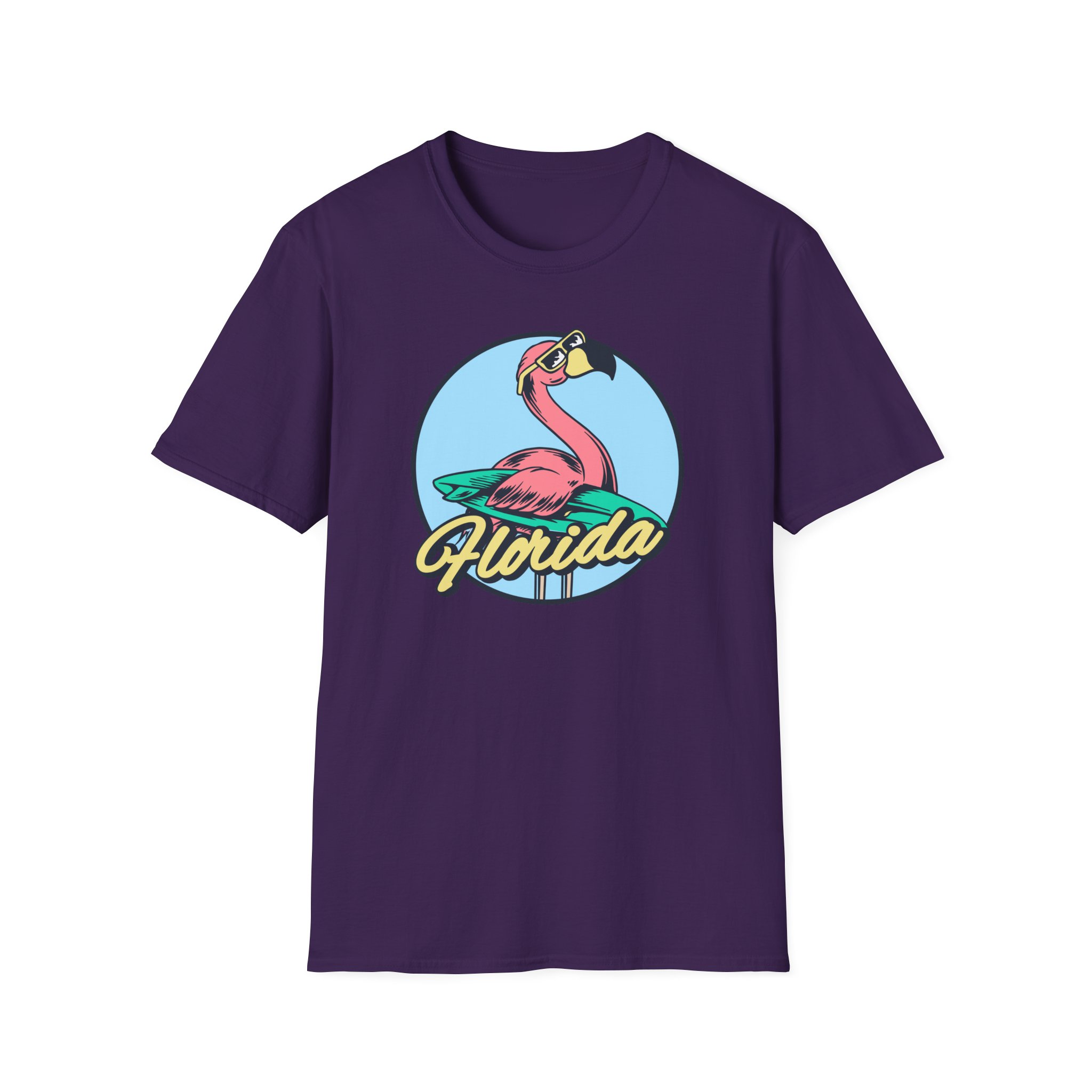 Flamingo Casual Cotton Tee - Image 45