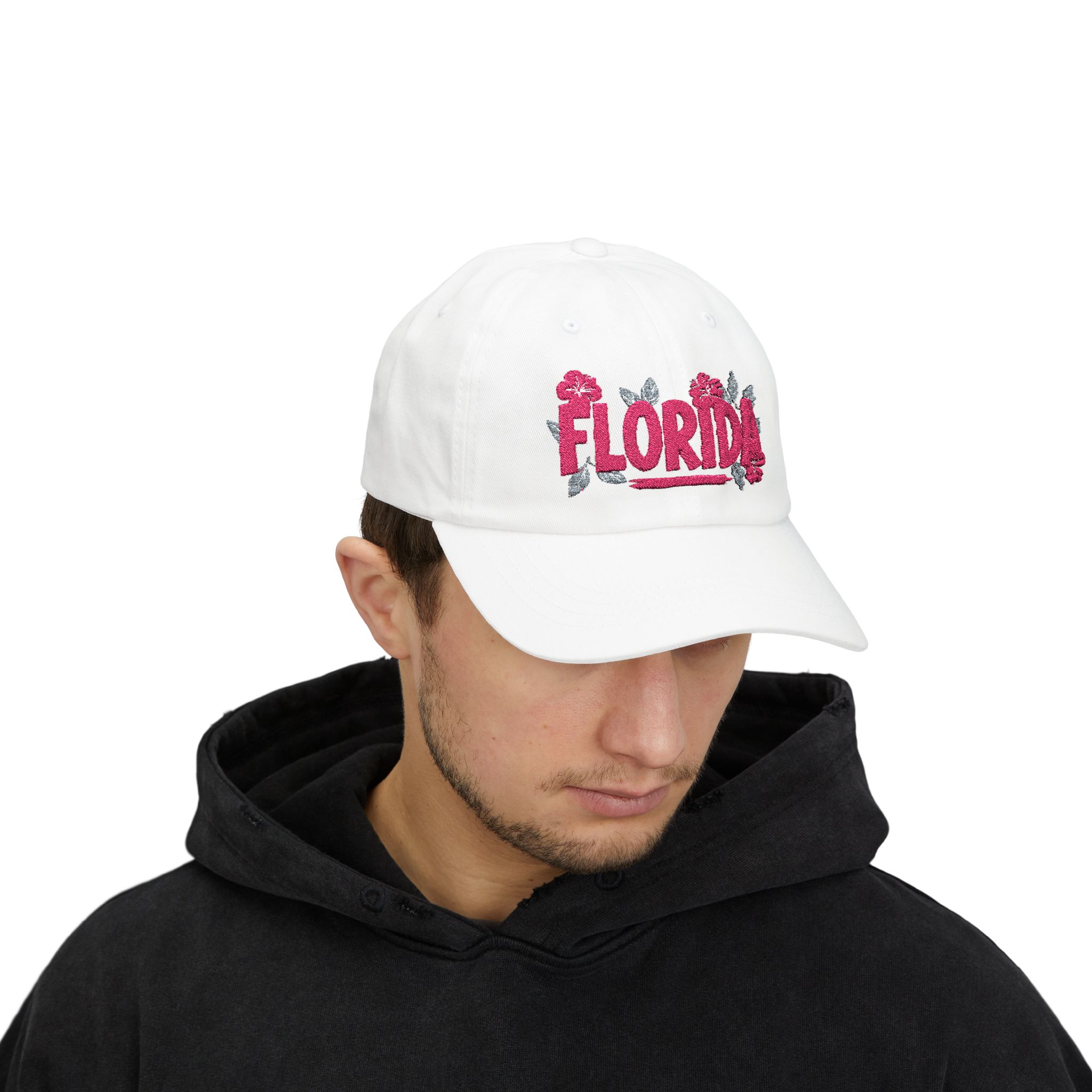Classic Black Cotton Dad Cap - Image 7