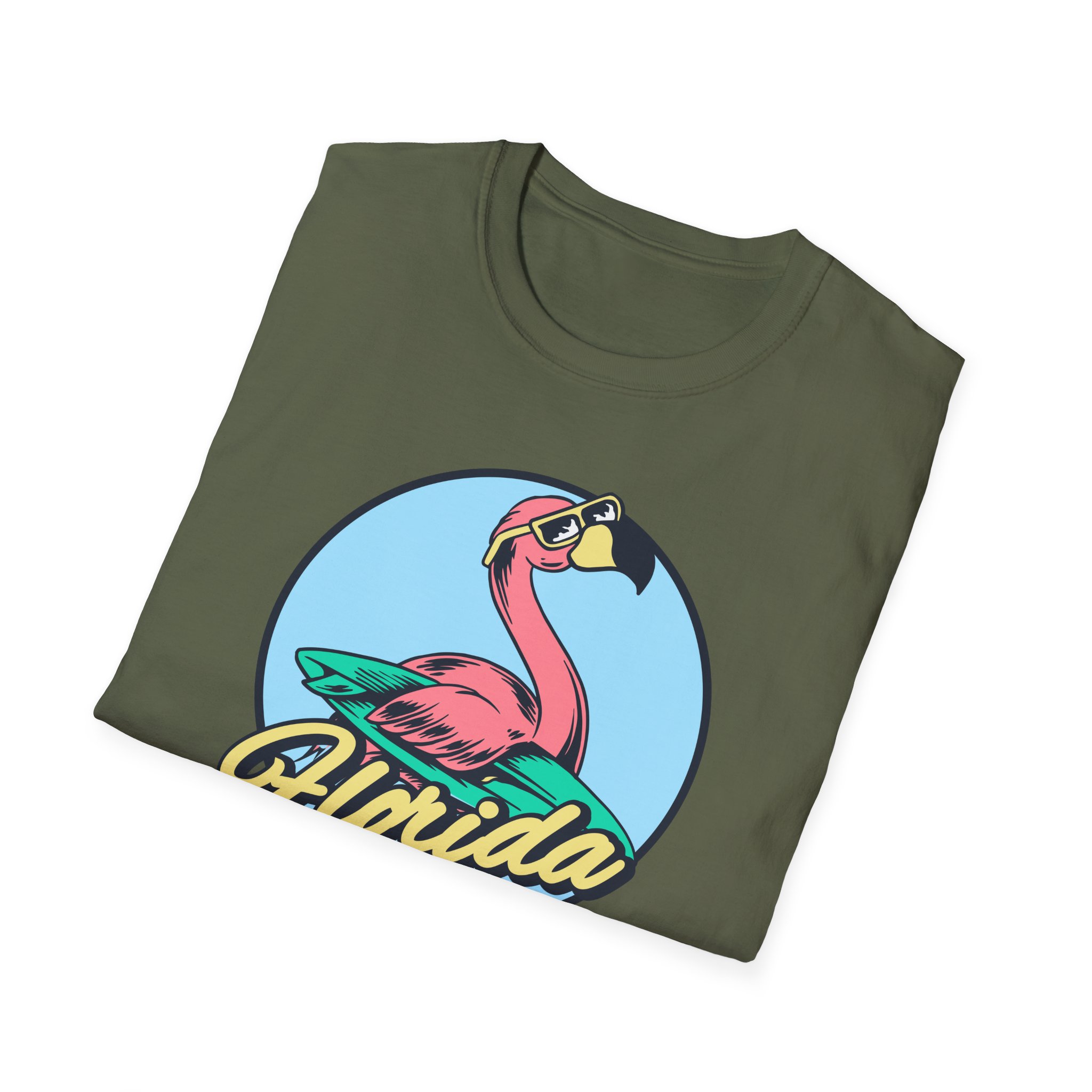 Flamingo Casual Cotton Tee - Image 28