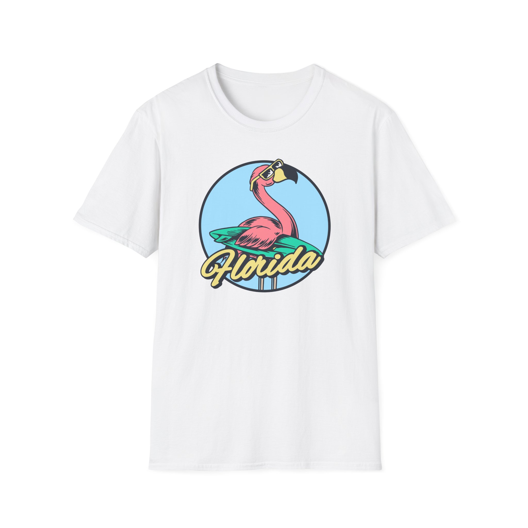 Flamingo Casual Cotton Tee - Image 5