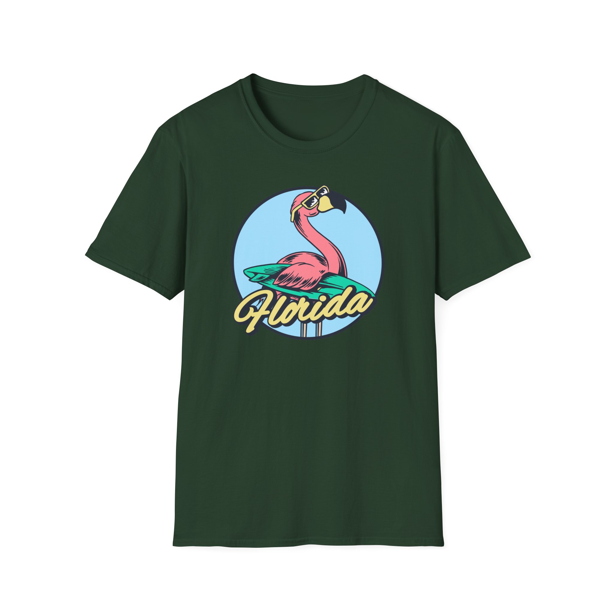 Flamingo Casual Cotton Tee - Image 33