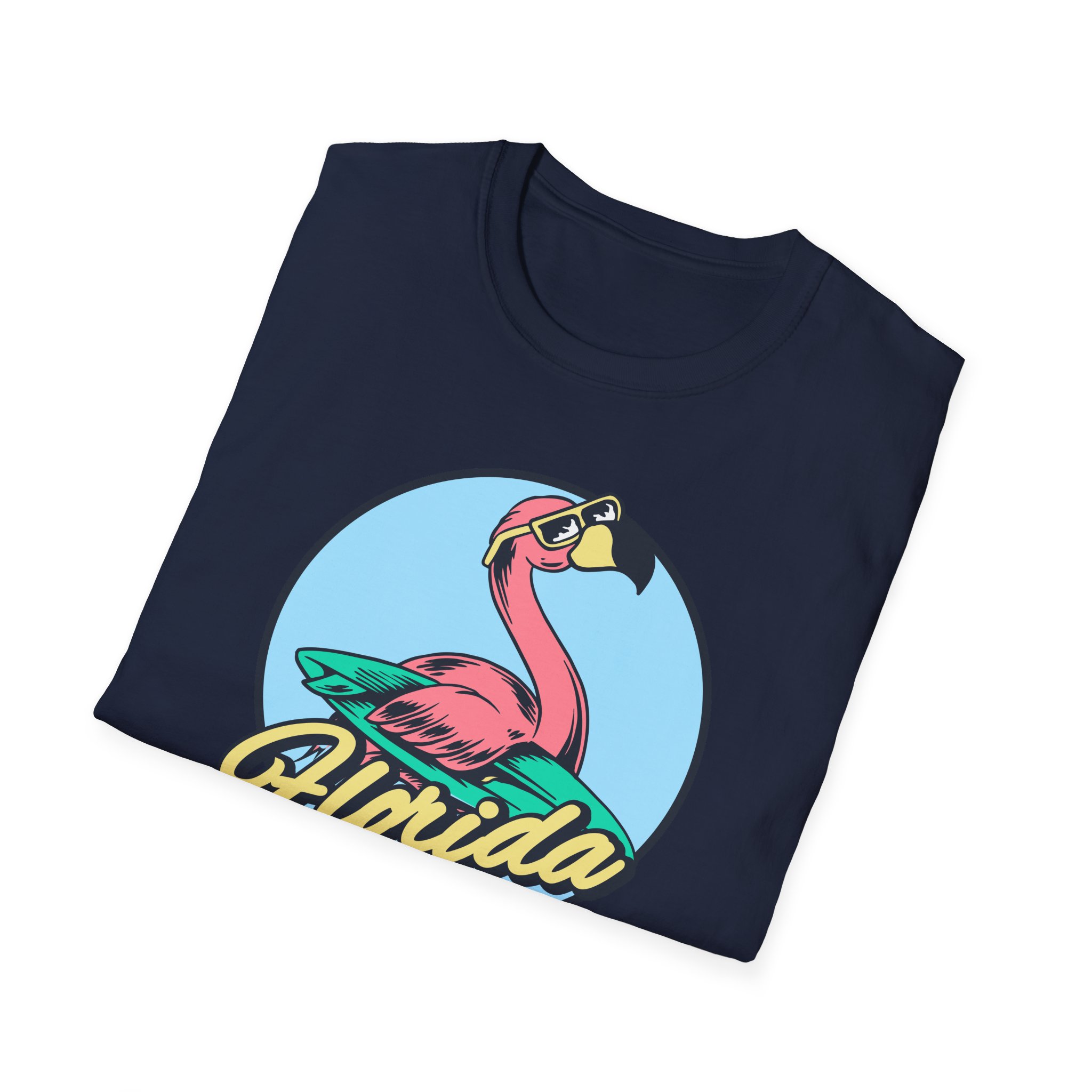 Flamingo Casual Cotton Tee - Image 44
